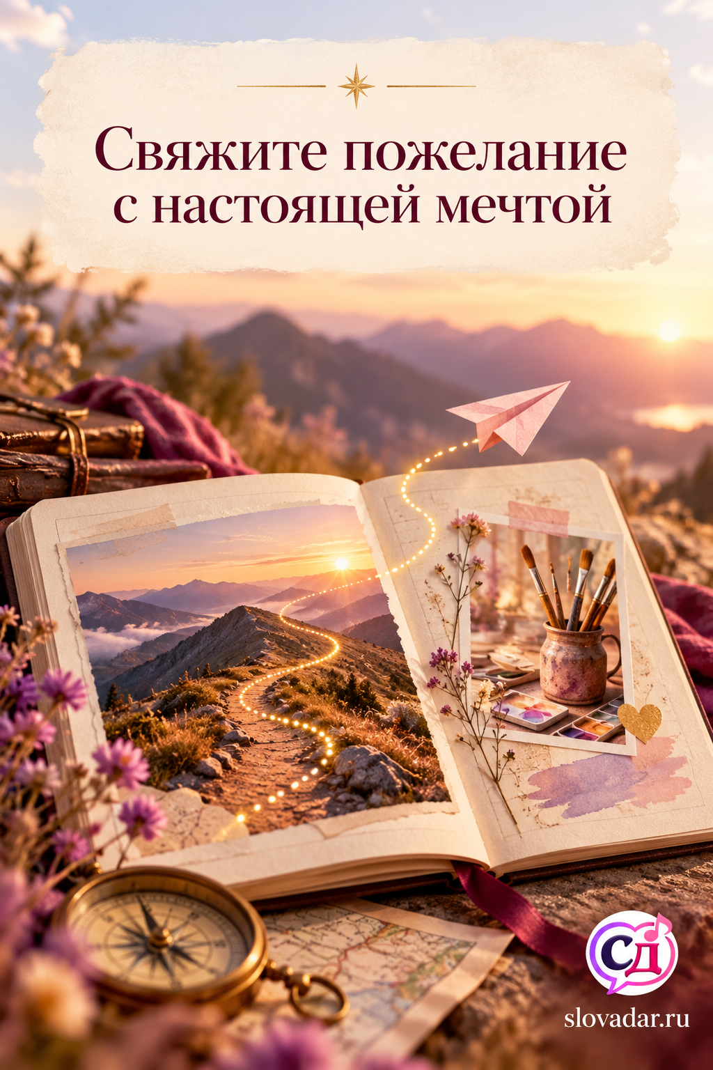 Иллюстрация к статье «Свяжите пожелание с настоящей мечтой»