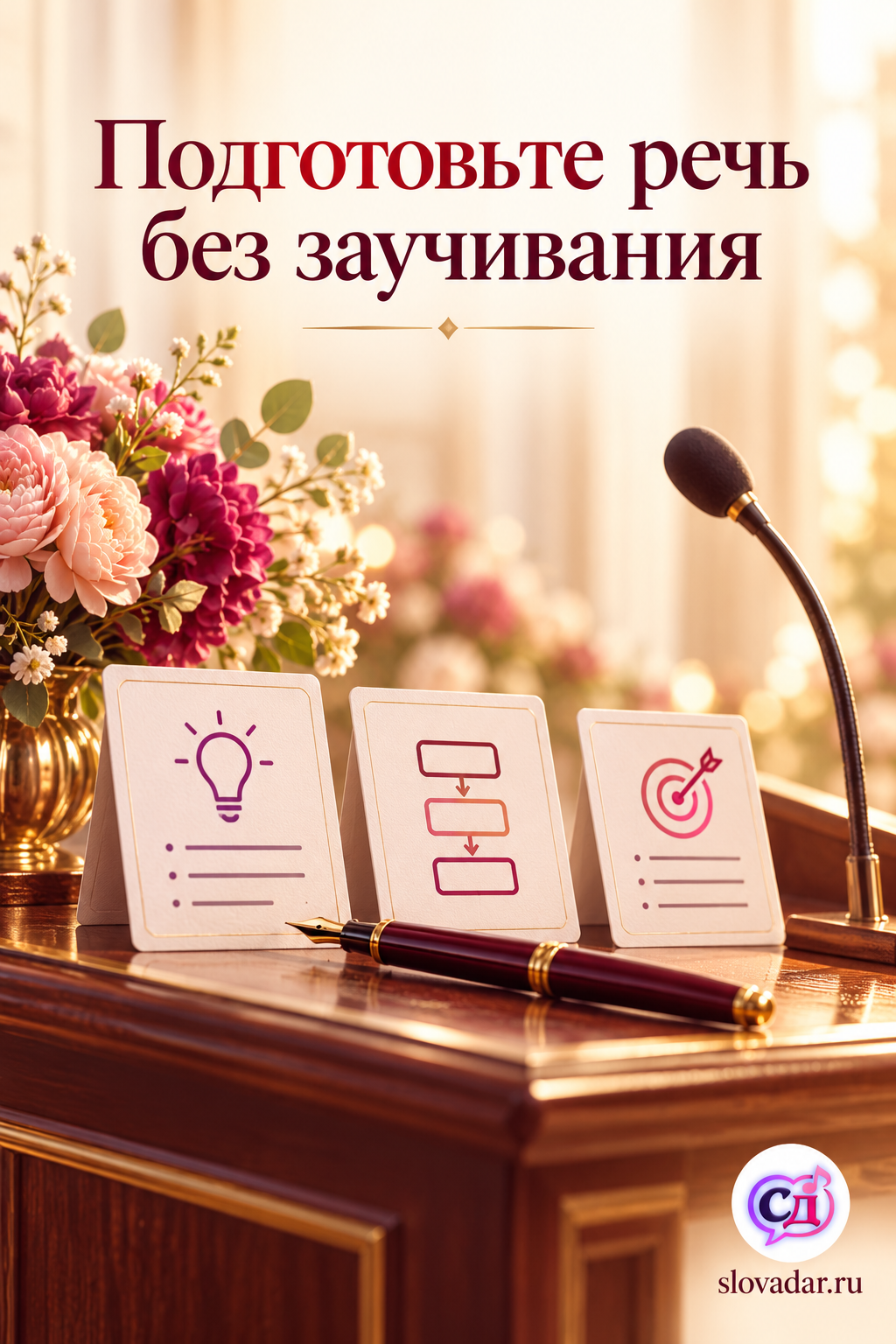 Иллюстрация к статье «Подготовьте речь без заучивания»