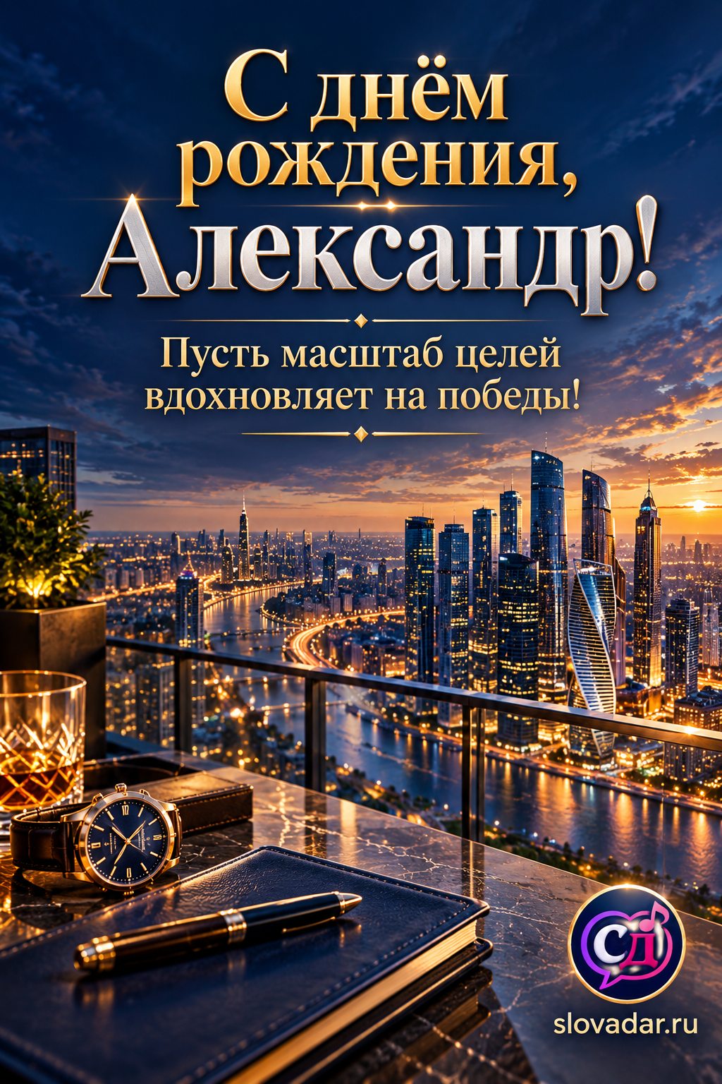 Александр с днём рождения