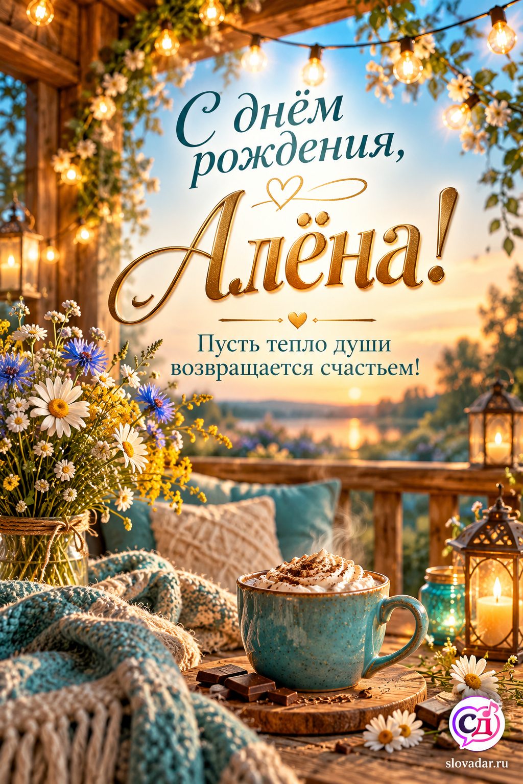 Алёна с днём рождения
