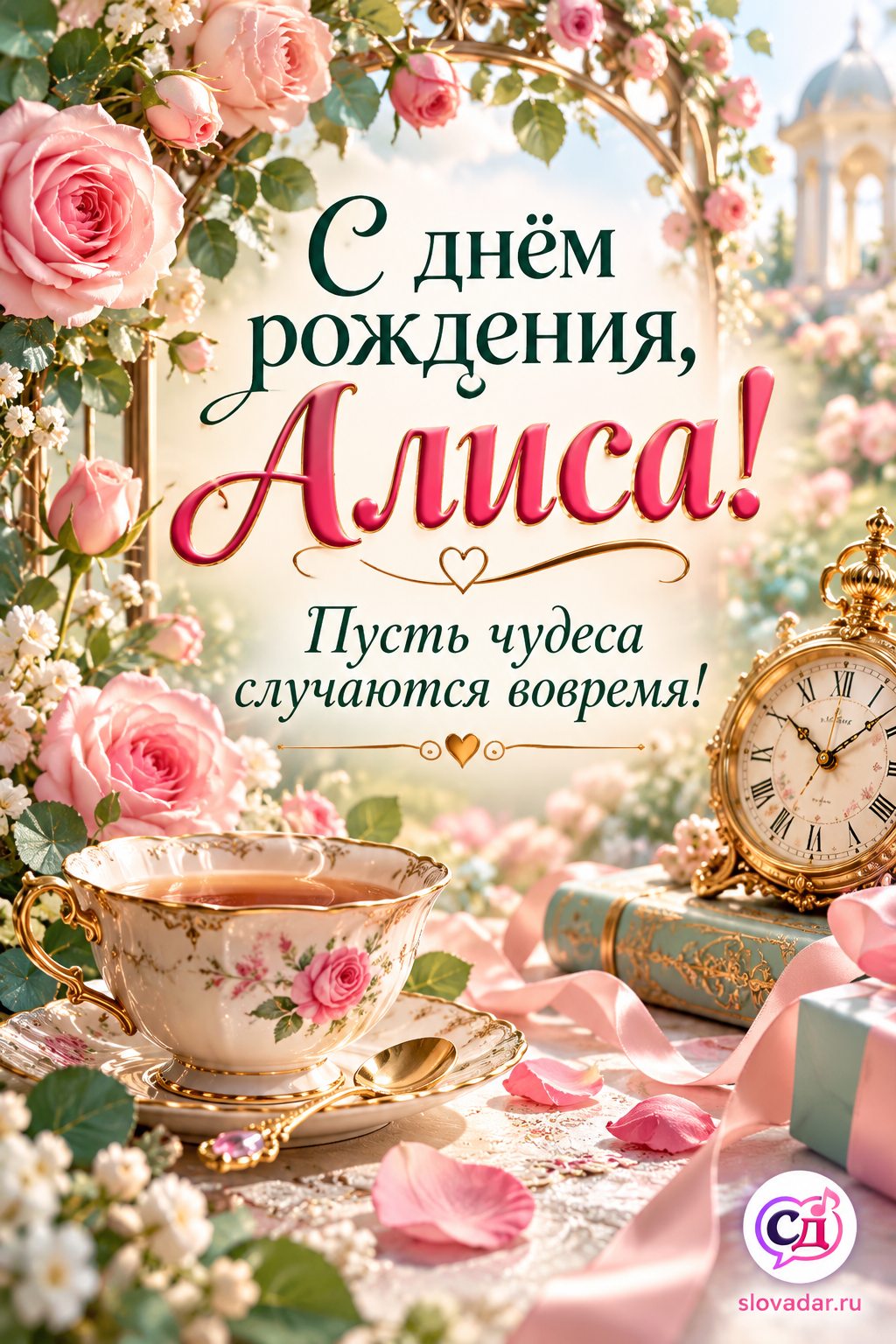 Алиса с днём рождения