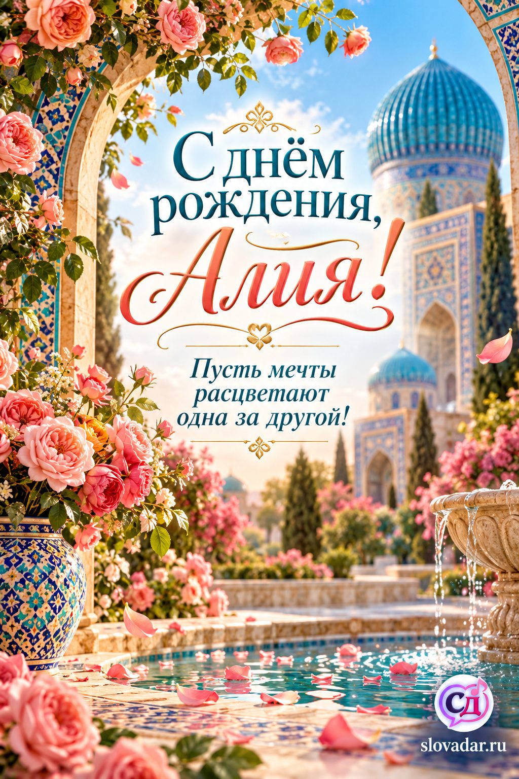 Алия с днём рождения