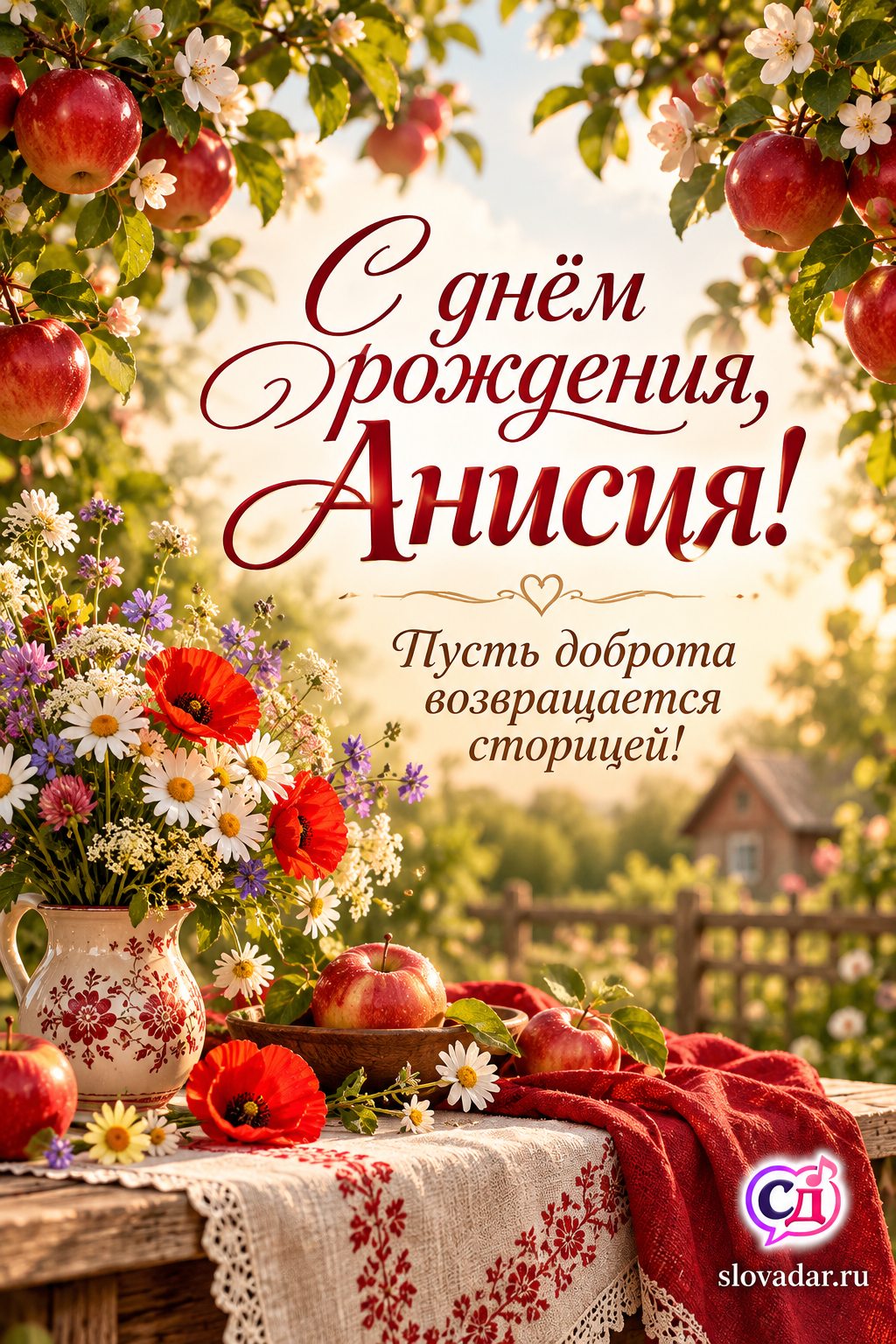 Анисия с днём рождения