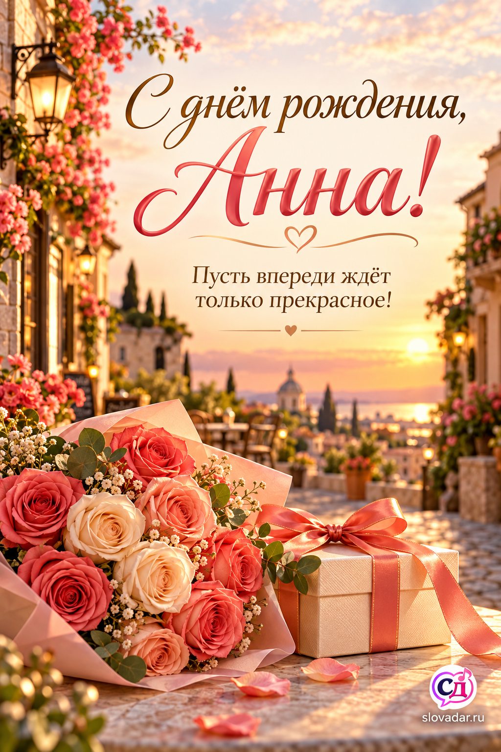 Анна с днём рождения