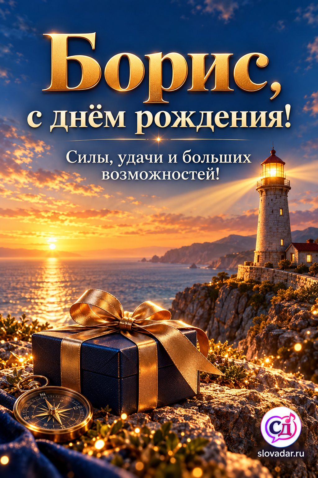 Борис с днём рождения