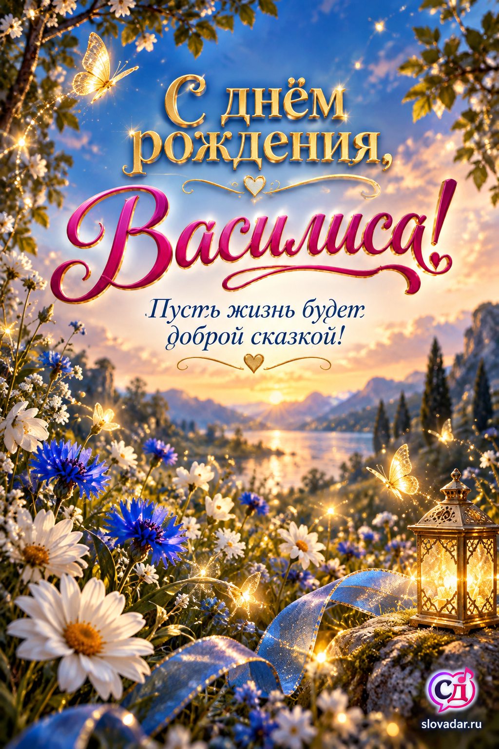 Василиса с днём рождения