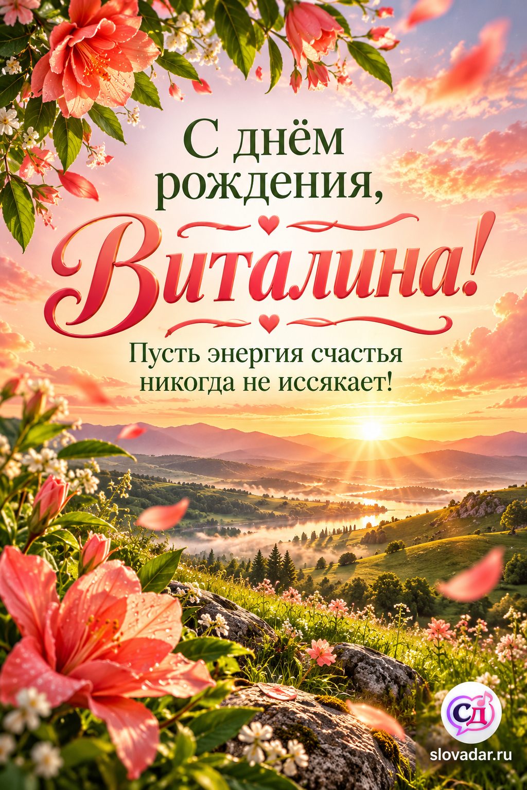 Виталина с днём рождения