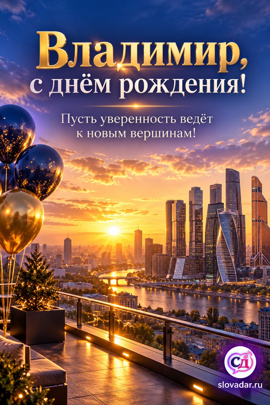 Владимир с днём рождения