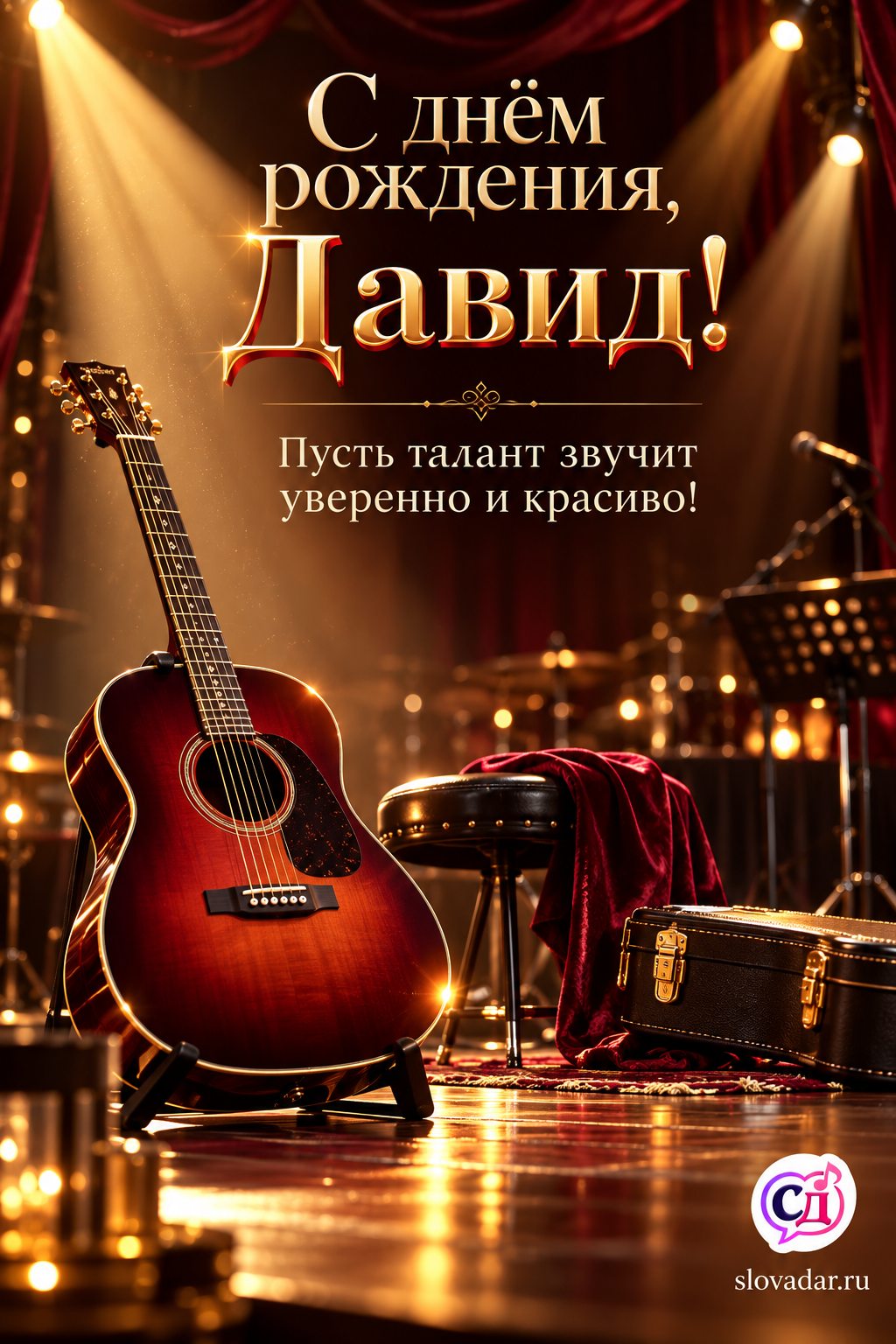 Давид с днём рождения v2