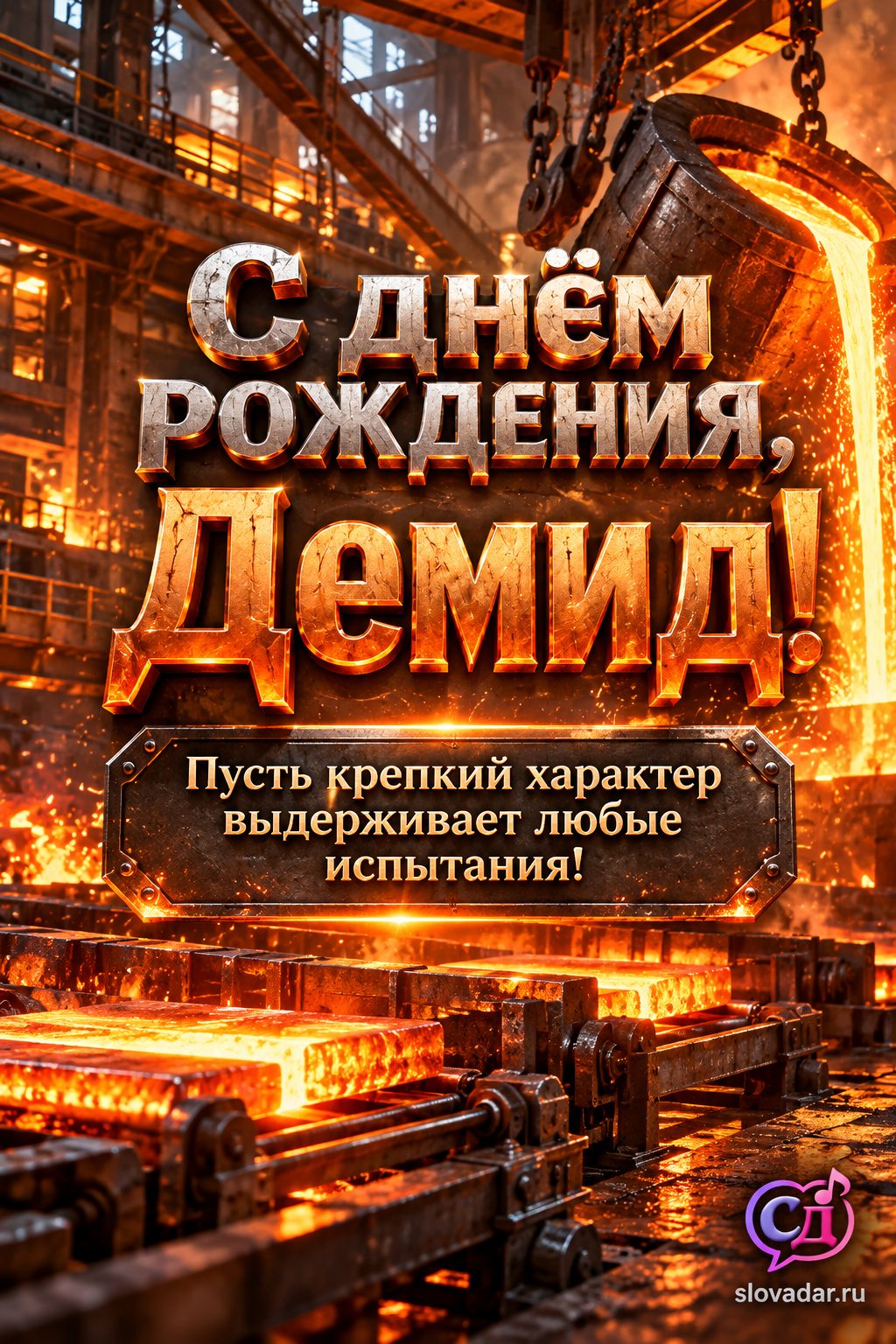 Демид с днём рождения