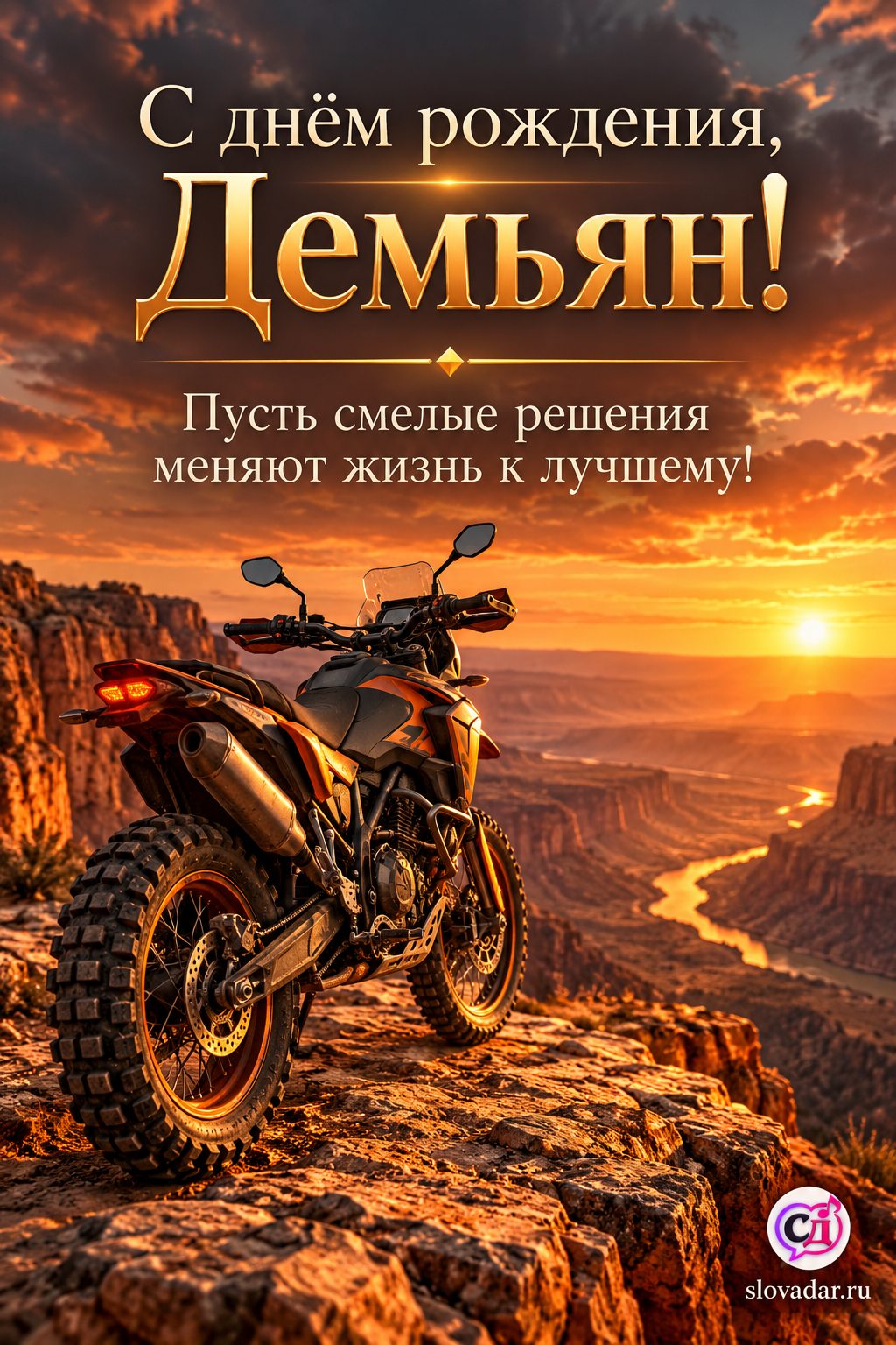 Демьян с днём рождения