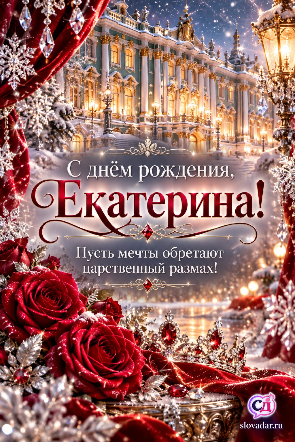 Екатерина с днём рождения