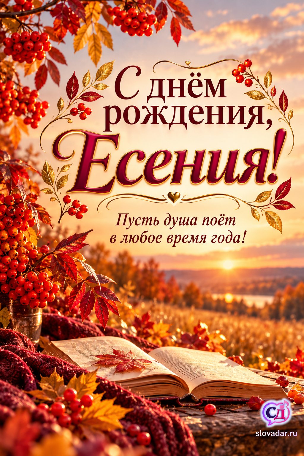 Есения с днём рождения