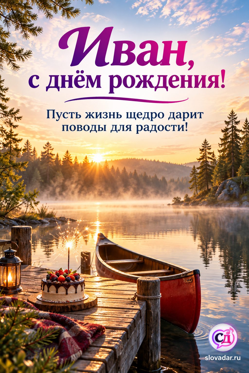 Иван с днём рождения