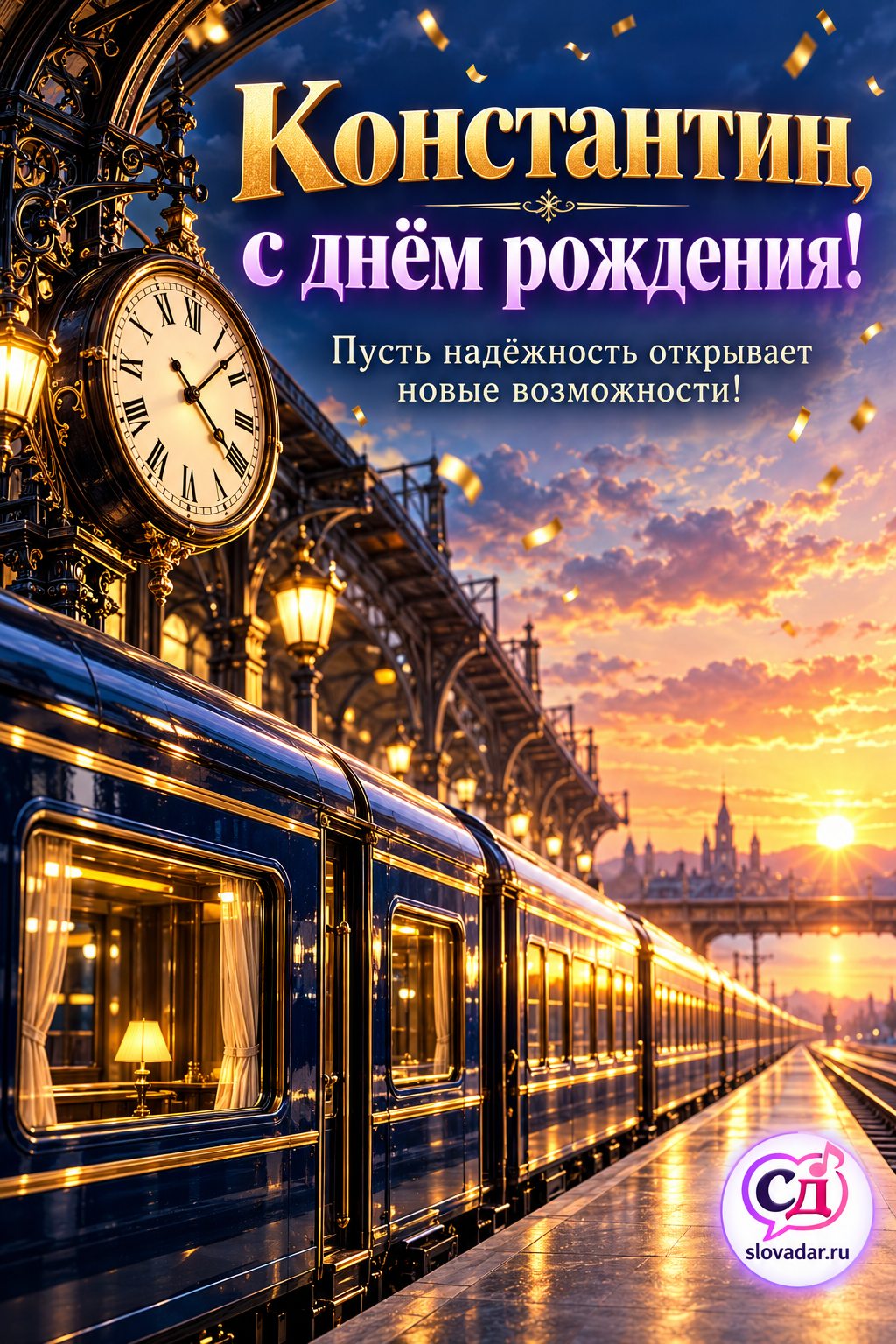 Константин с днём рождения v2
