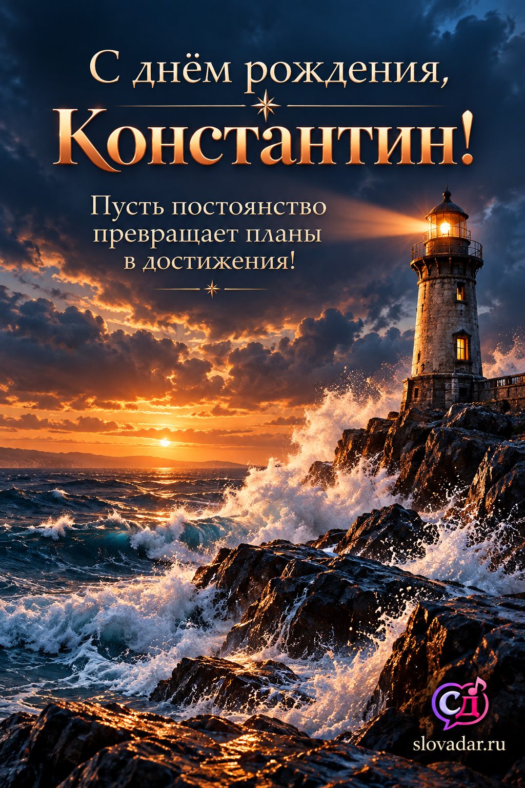 Константин с днём рождения v3