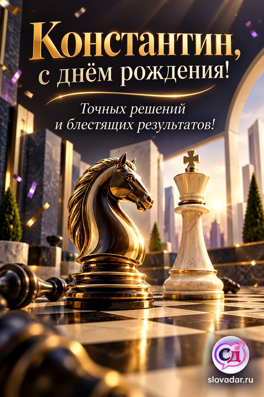 Константин с днём рождения