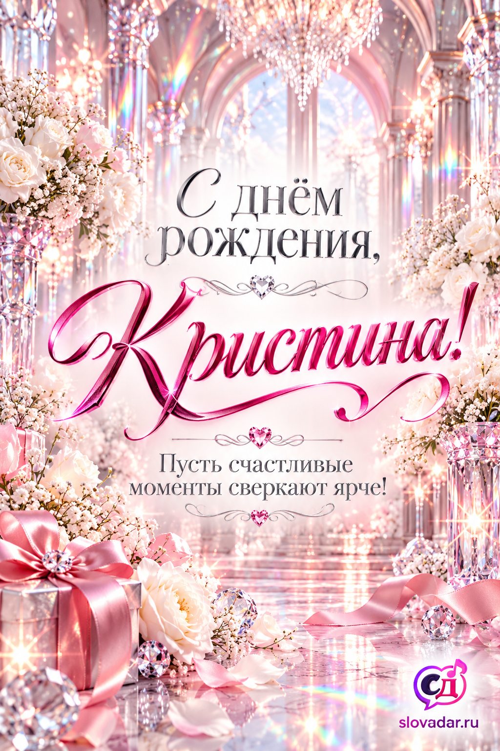 Кристина с днём рождения