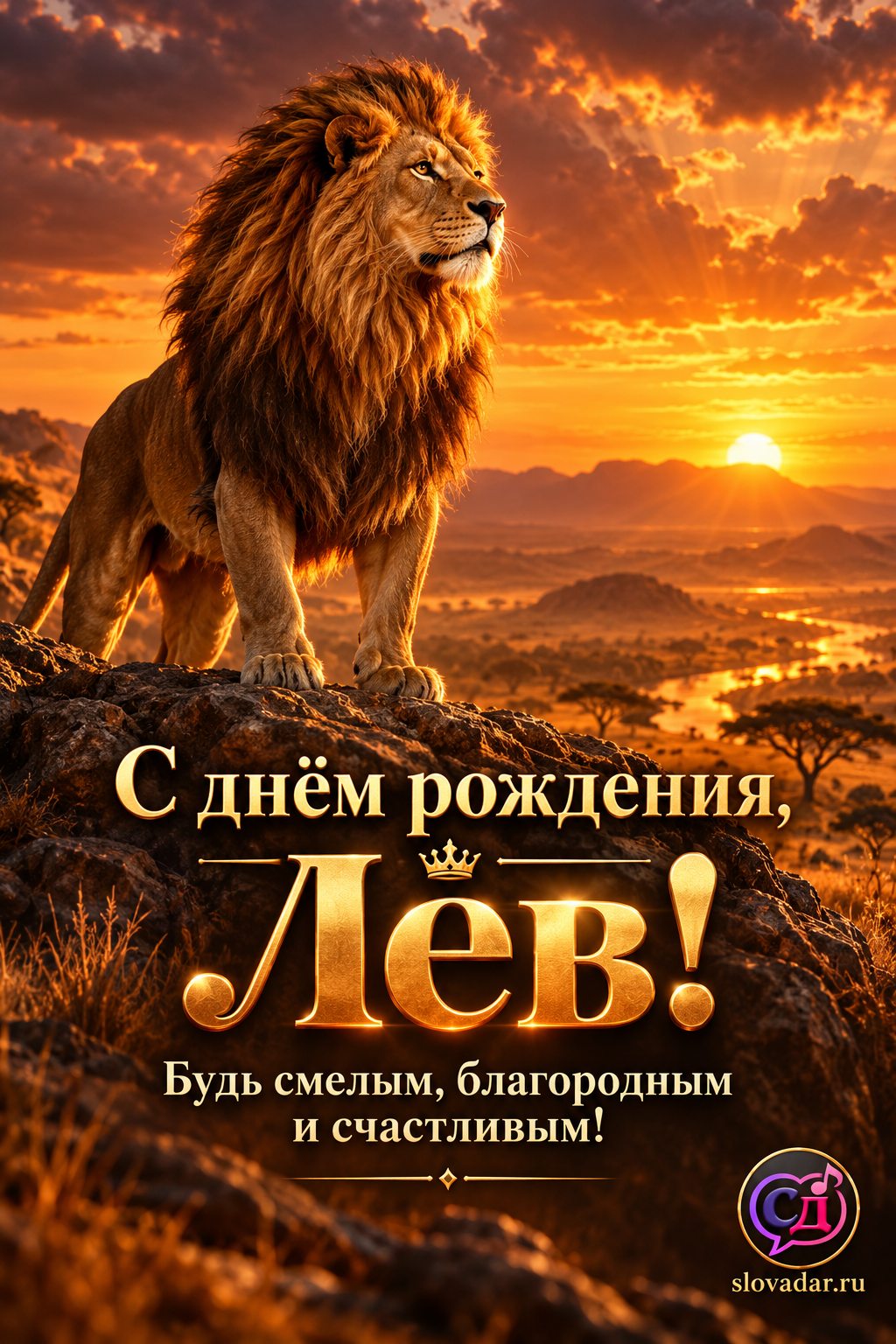 Лев с днём рождения