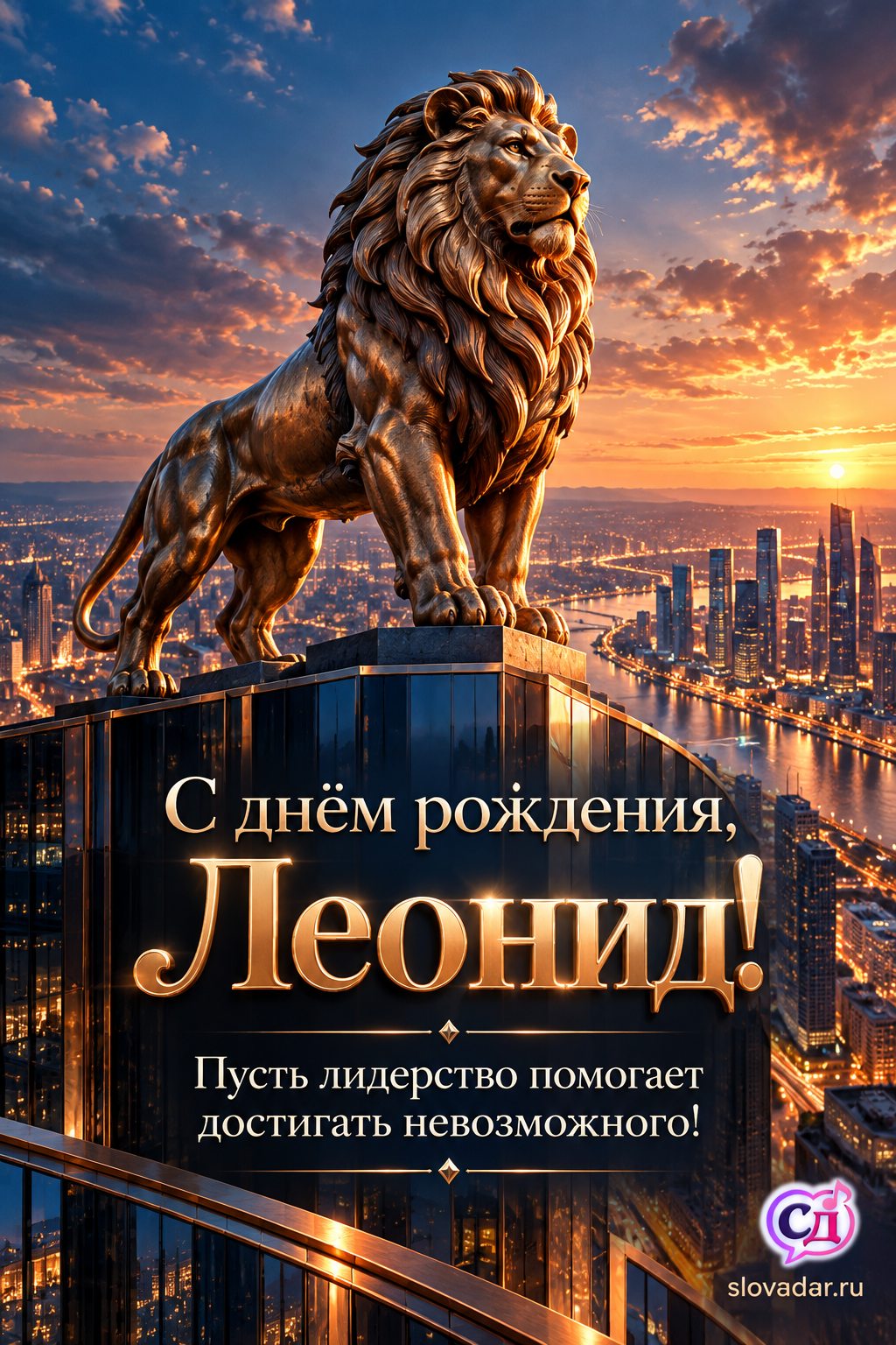Леонид с днём рождения