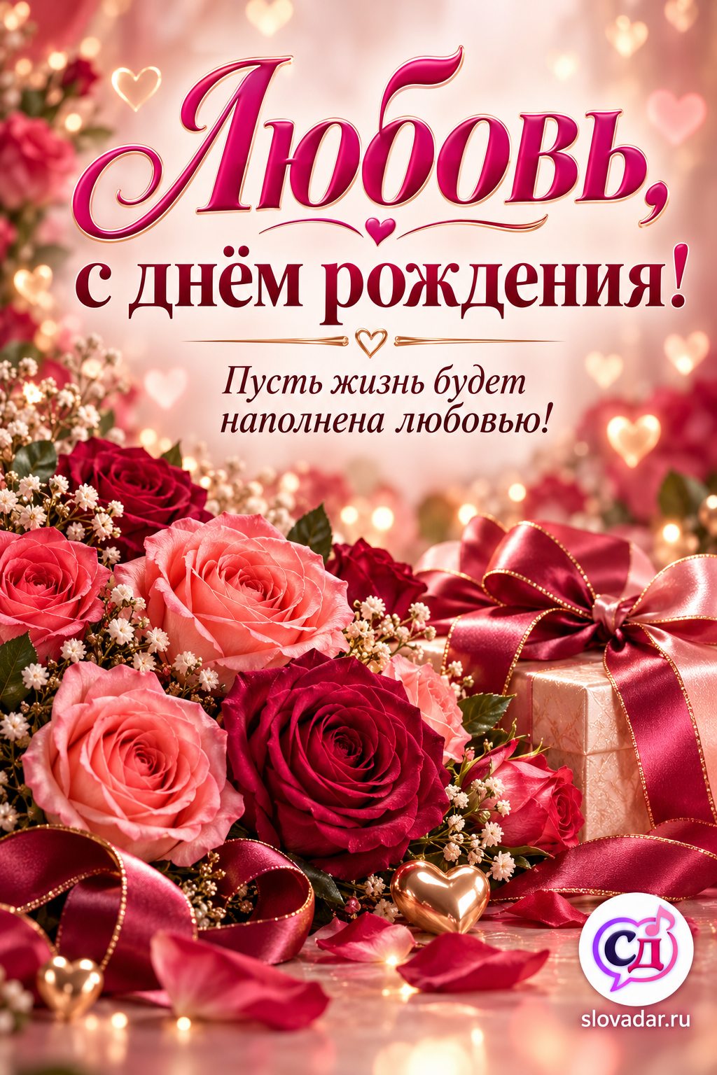 Любовь с днём рождения