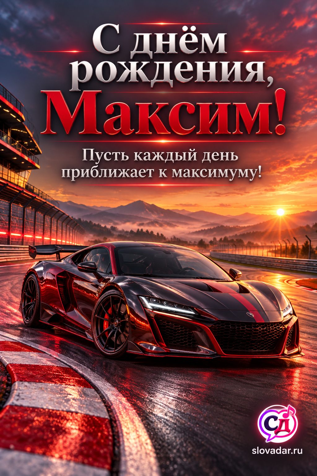 Максим с днём рождения