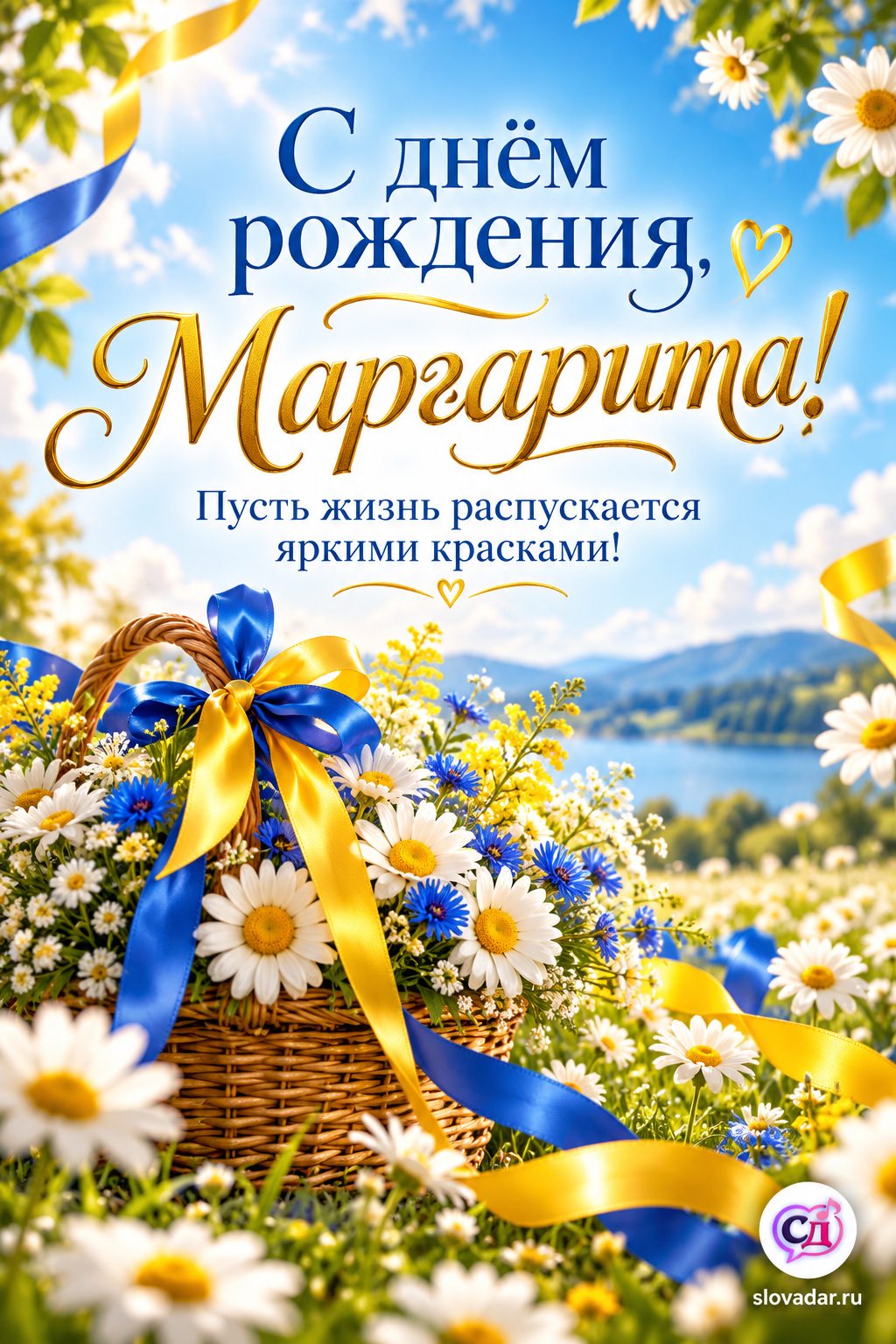 Маргарита с днём рождения