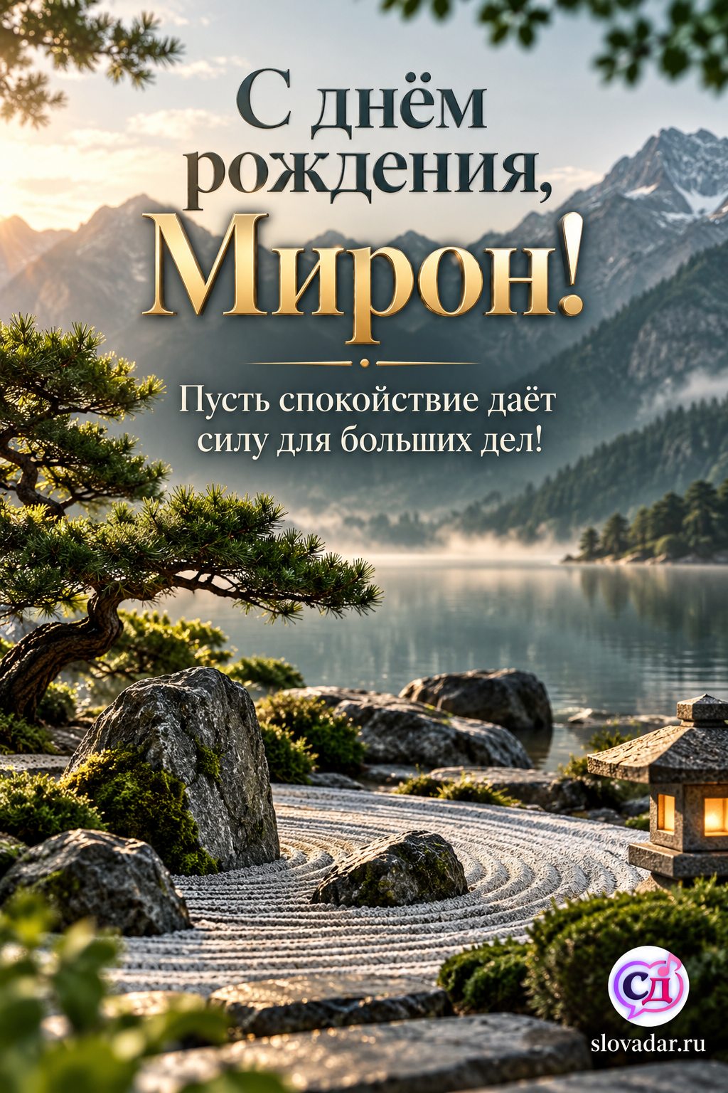 Мирон с днём рождения