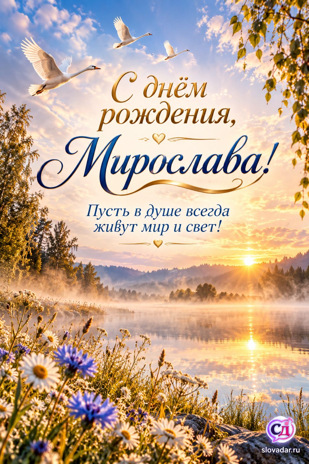 Мирослава с днём рождения