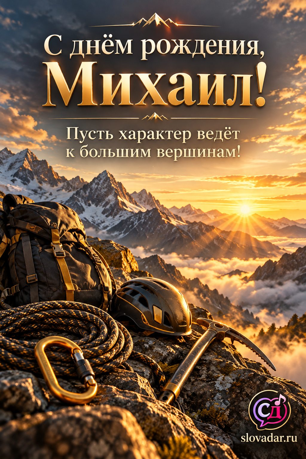 Михаил с днём рождения v2