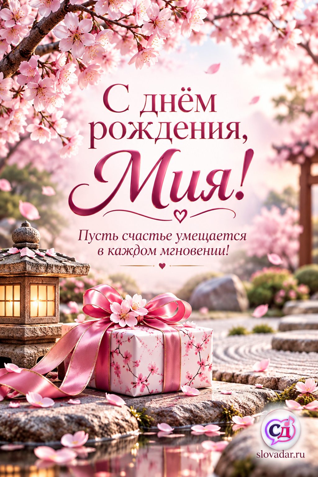 Мия с днём рождения
