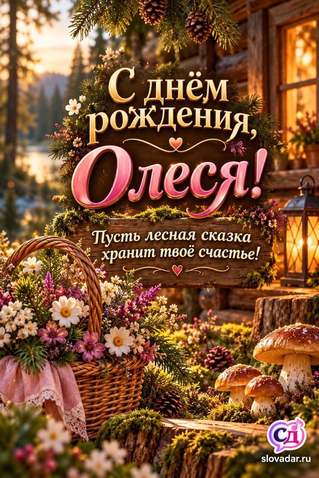 Олеся с днём рождения