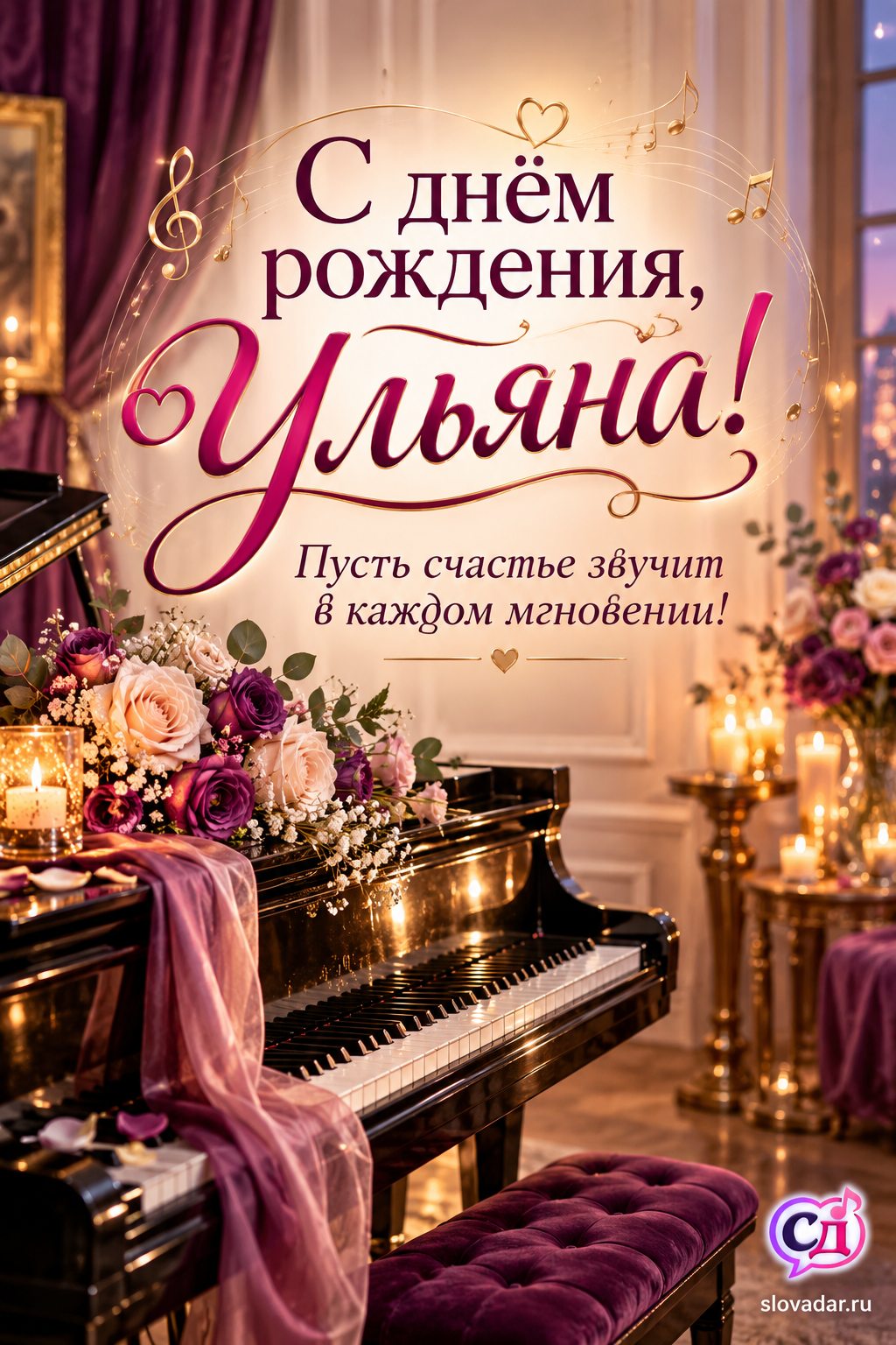 Ульяна с днём рождения