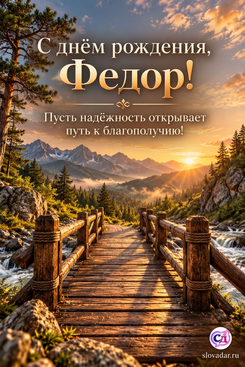 Федор с днём рождения v2