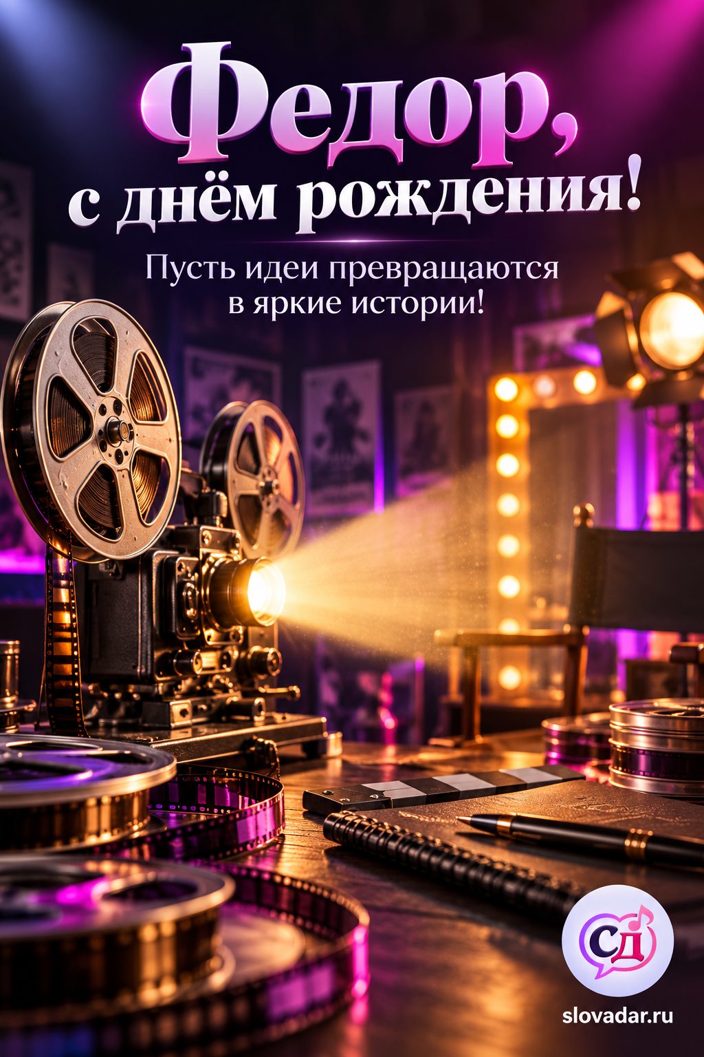 Федор с днём рождения