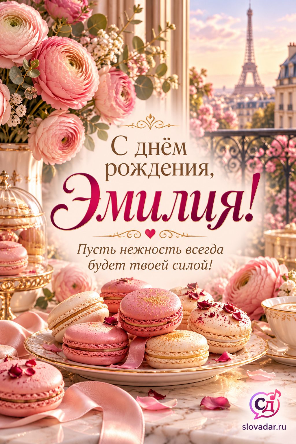 Эмилия с днём рождения