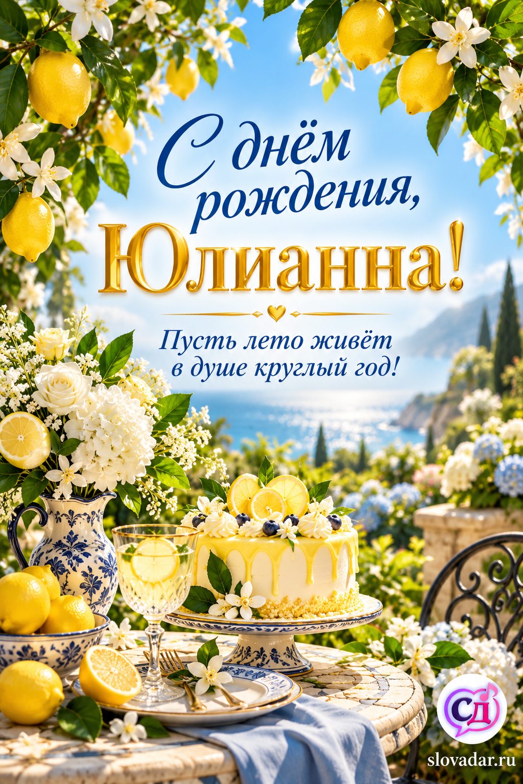 Юлианна с днём рождения