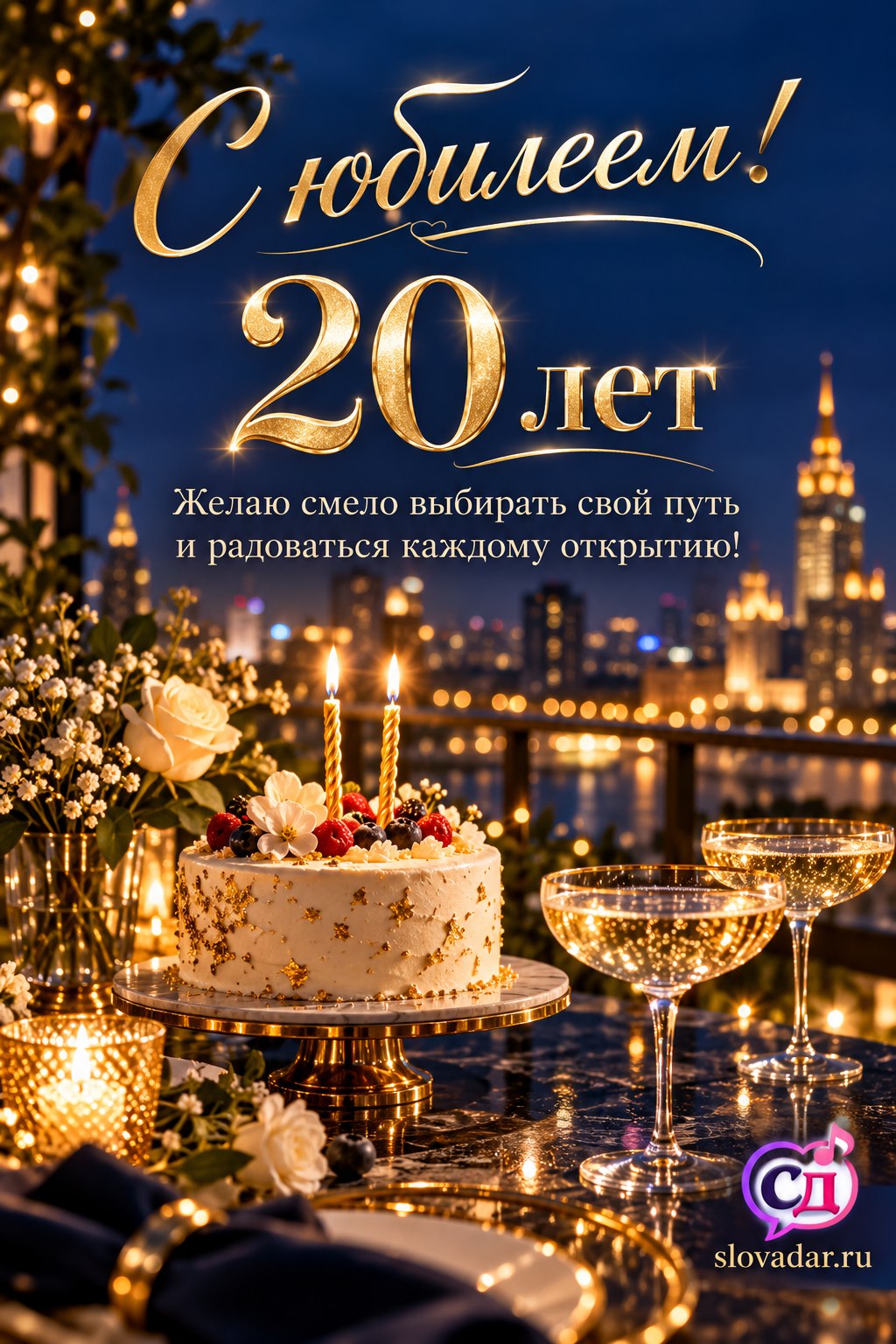 20 лет — С юбилеем 20 лет 02