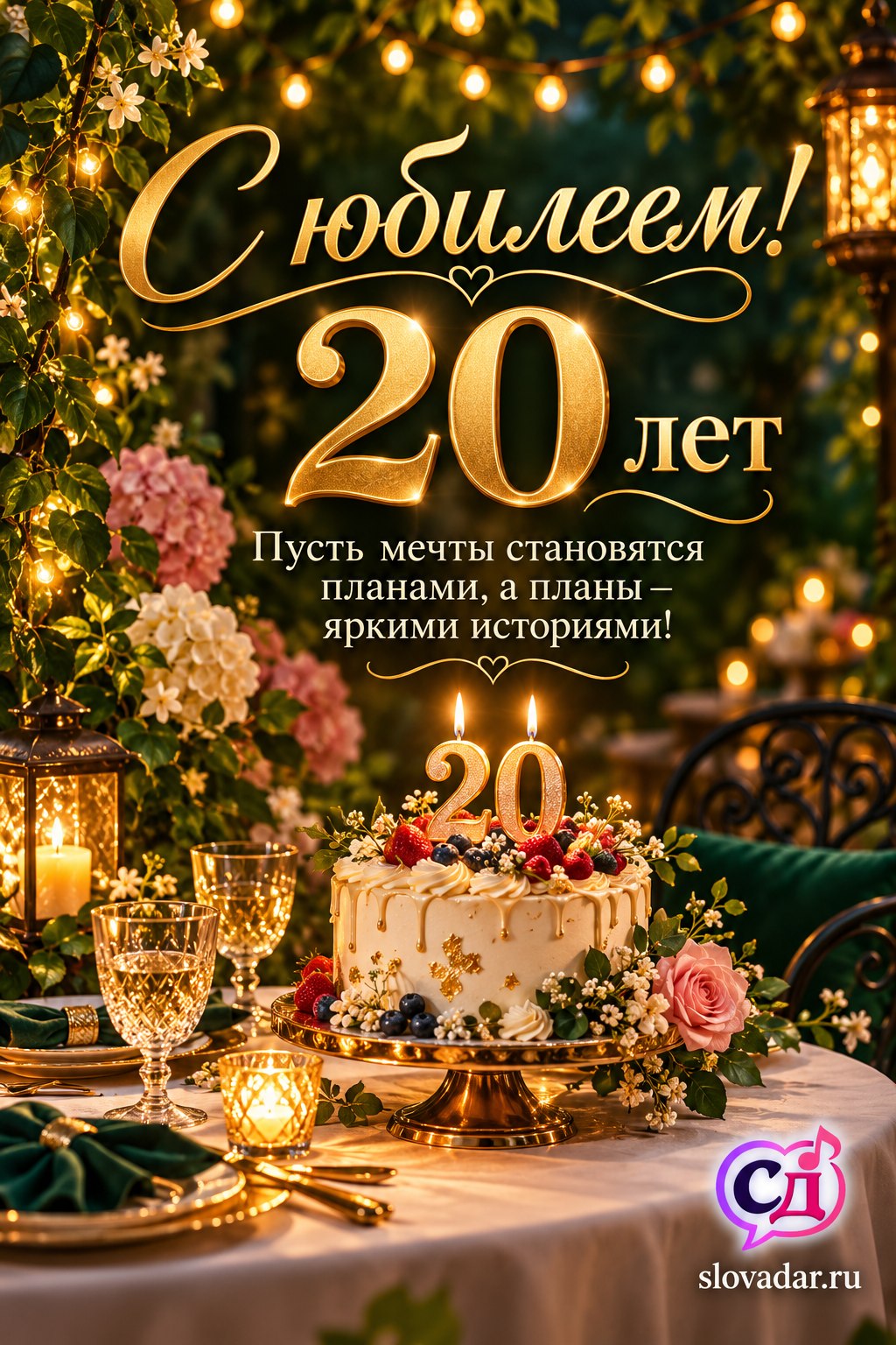 20 лет — С юбилеем 20 лет 04