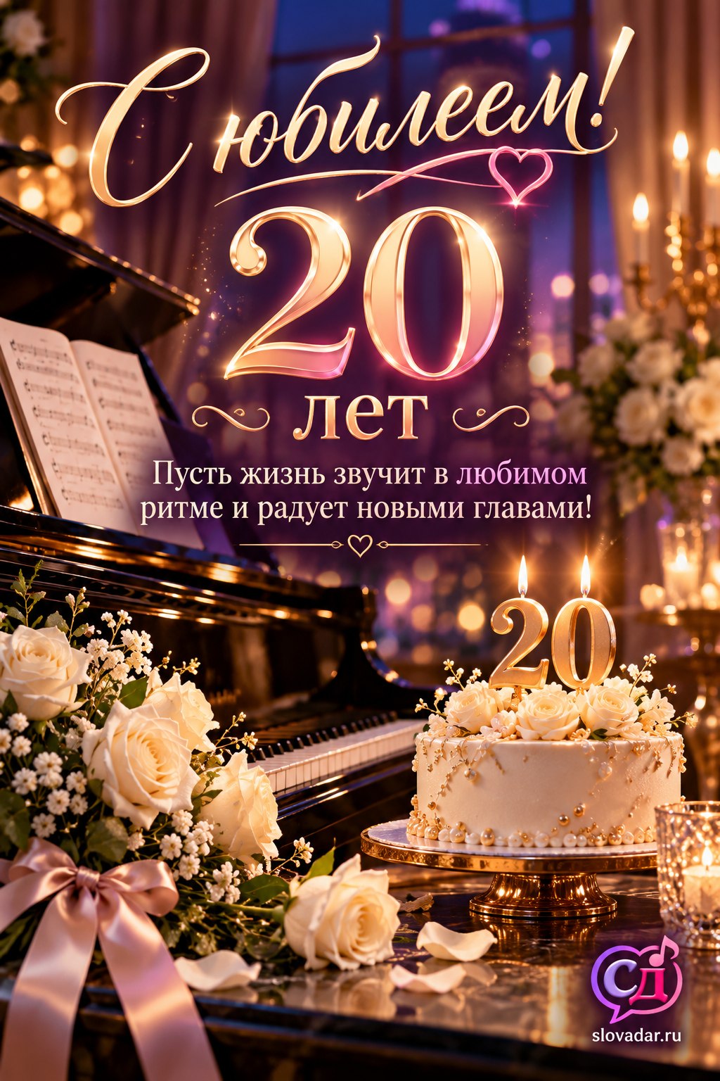 20 лет — С юбилеем 20 лет 10