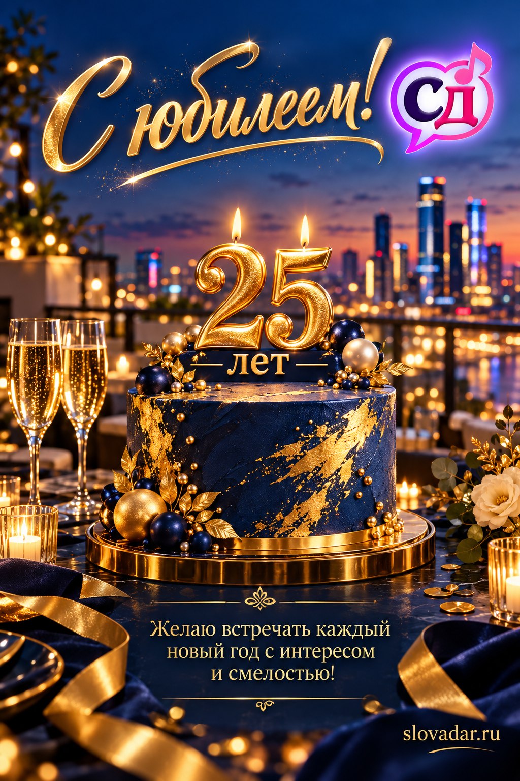 25 лет — С юбилеем 25 лет 02
