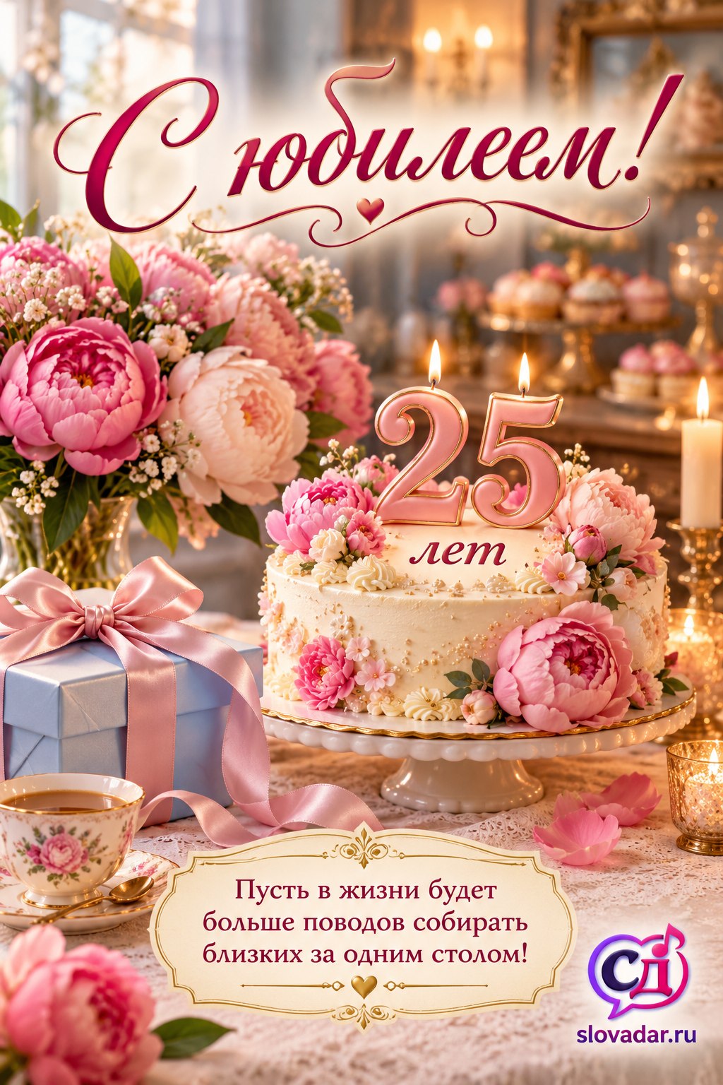 25 лет — С юбилеем 25 лет 03