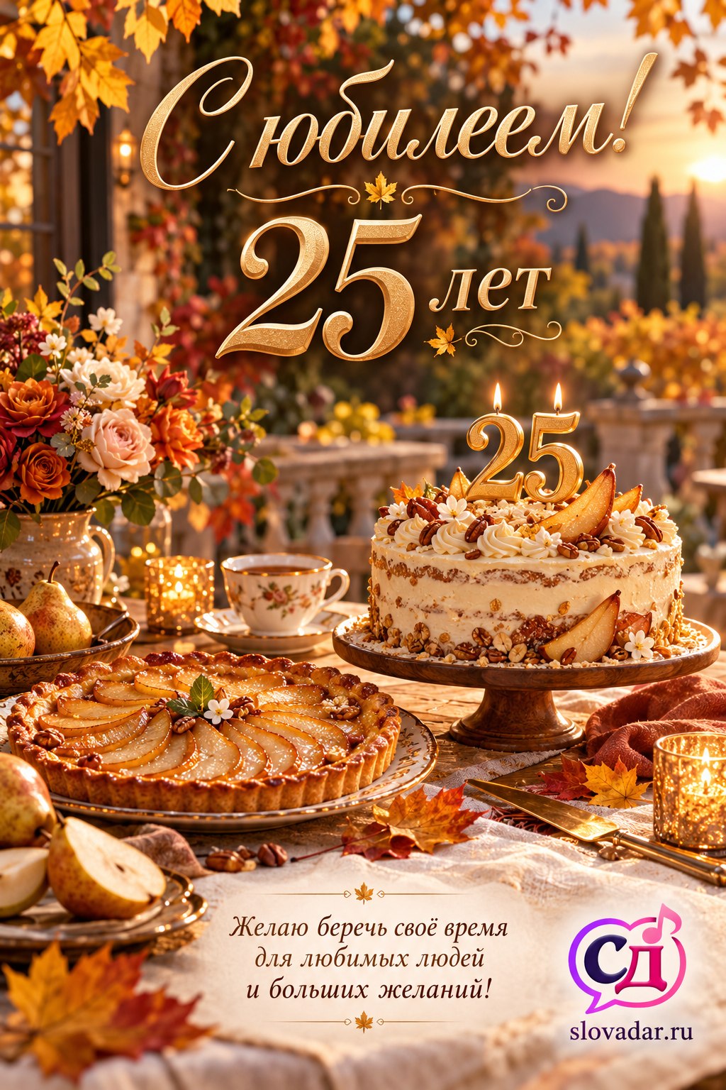 25 лет — С юбилеем 25 лет 04