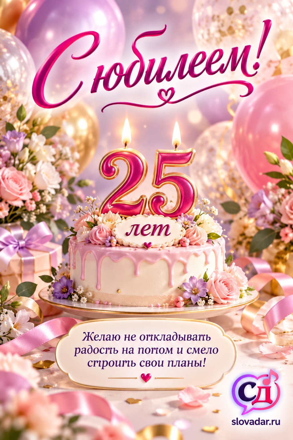 25 лет — С юбилеем 25 лет 08