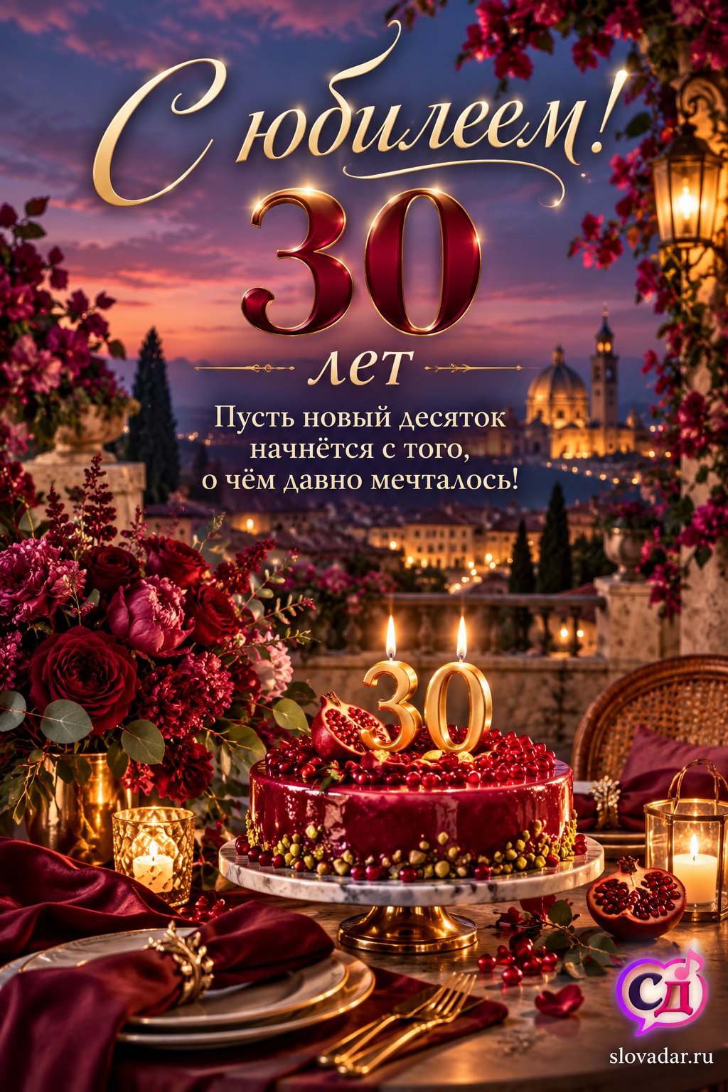 30 лет — С юбилеем 30 лет 01