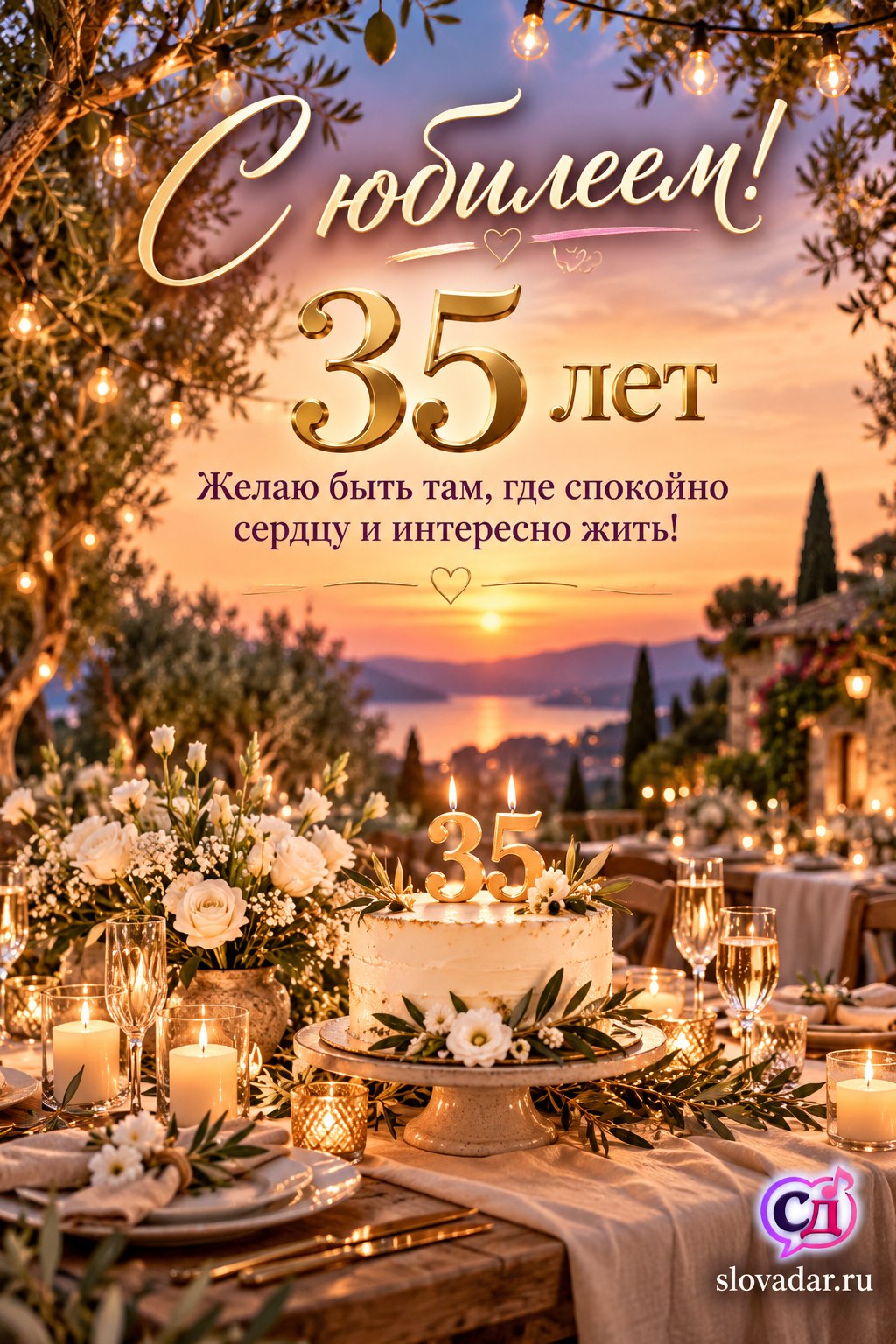 35 лет — С юбилеем 35 лет 08