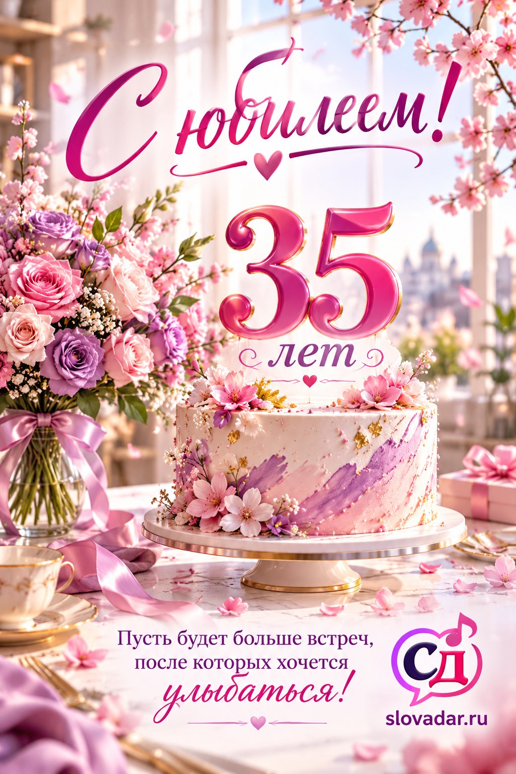35 лет — С юбилеем 35 лет 09