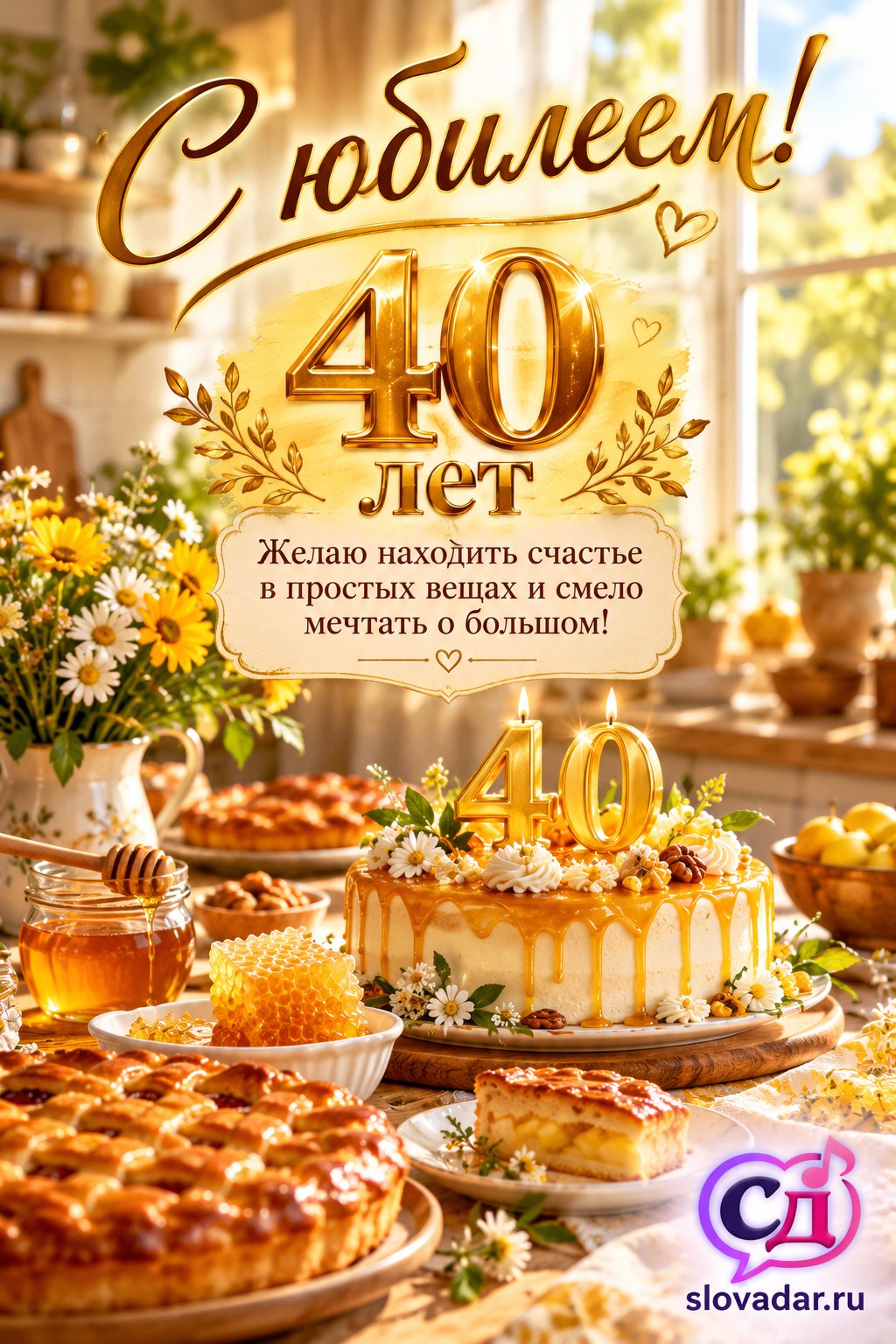 40 лет — С юбилеем 40 лет 08