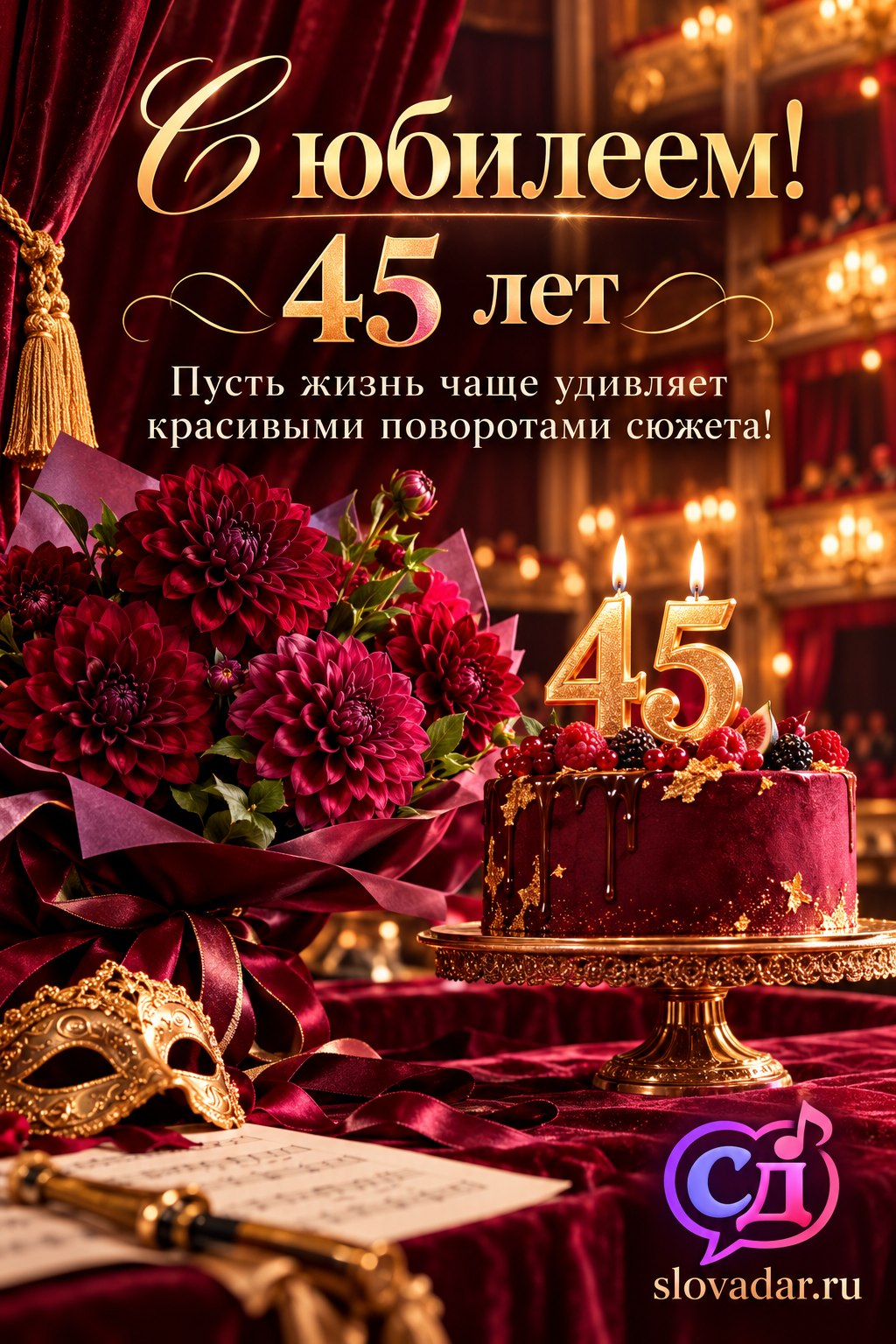 45 лет — С юбилеем 45 лет 01