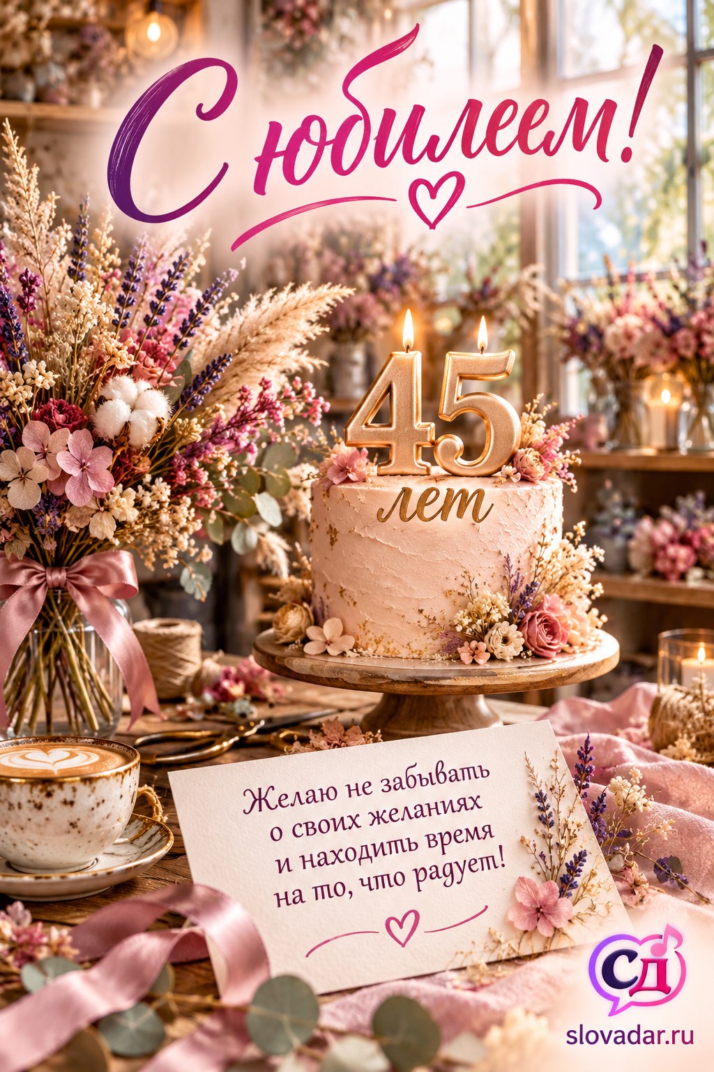45 лет — С юбилеем 45 лет 05